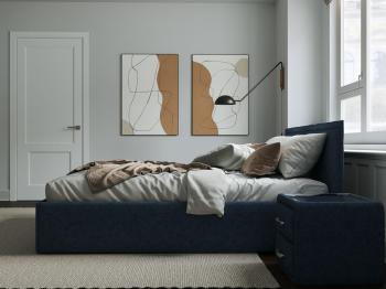 Кровать Райтон Aura Next 180×200 Ткань: Рогожка (Firmino Авокадо)